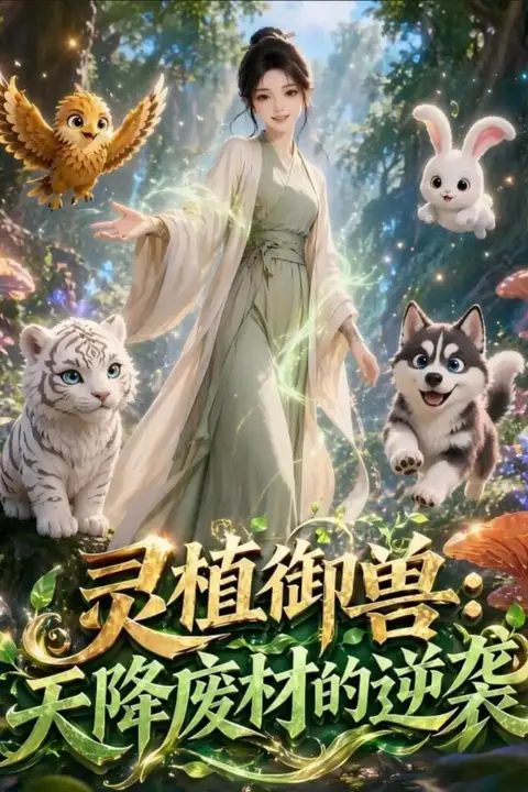 《灵植御兽:天降废材的逆袭》封面