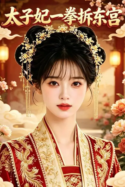 《太子妃一拳拆东宫》封面