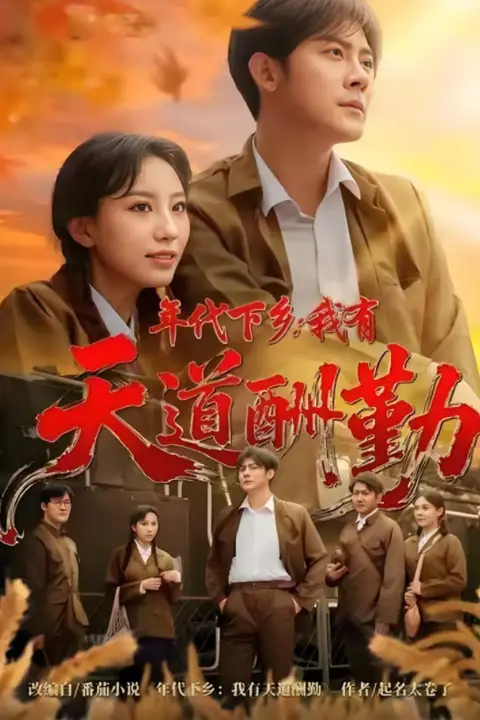 《年代下乡我有天道酬勤》封面