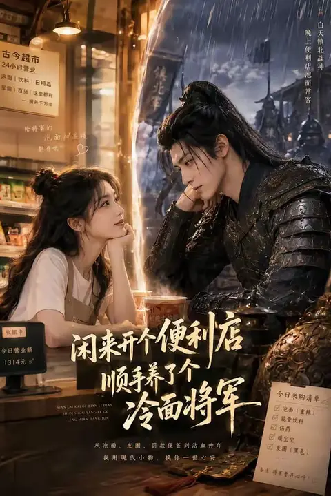 《闲来开个便利店，顺手养了个冷面将军》封面