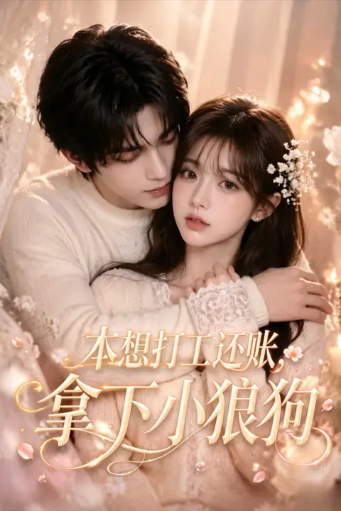 《本想打工还账，拿下小狼狗》封面