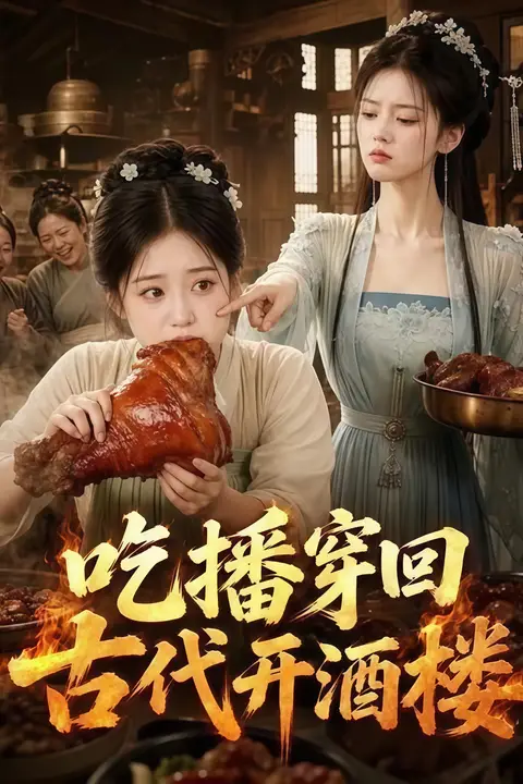 《吃播穿回古代开酒楼》封面