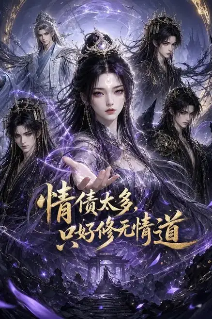《情债太多,只好修无情道》封面
