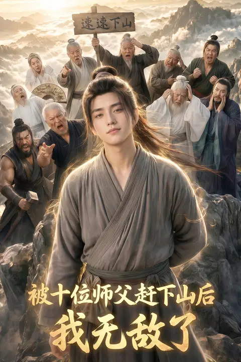 《被十位师父赶下山后我无敌了》封面
