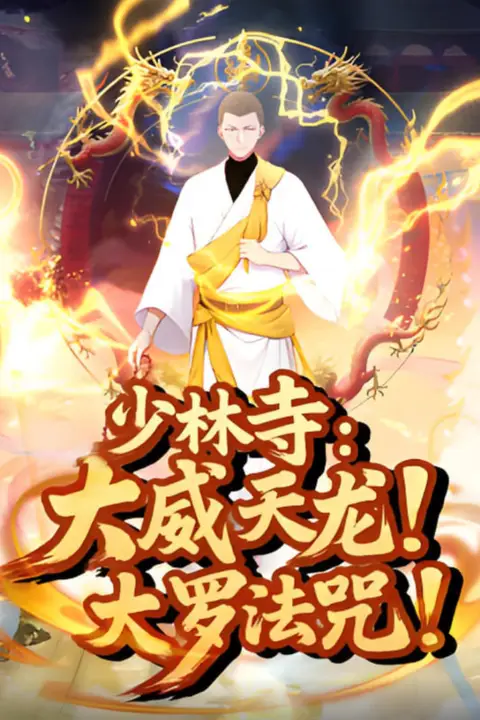 《少林寺：大威天龙，大罗法咒》封面