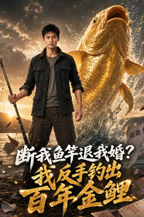 《断我鱼竿退我婚?我反手钓出百年金鲤》封面