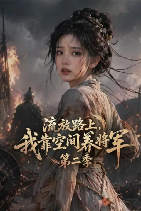 《流放路上,我靠空间养将军第二季》封面