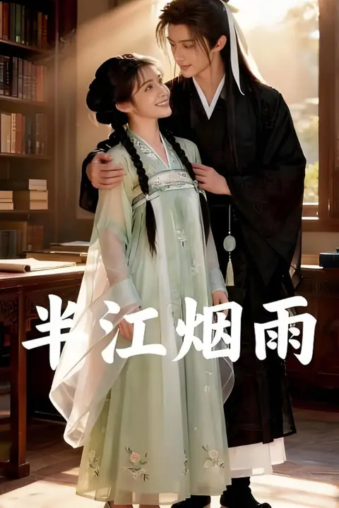 《半江烟雨》封面