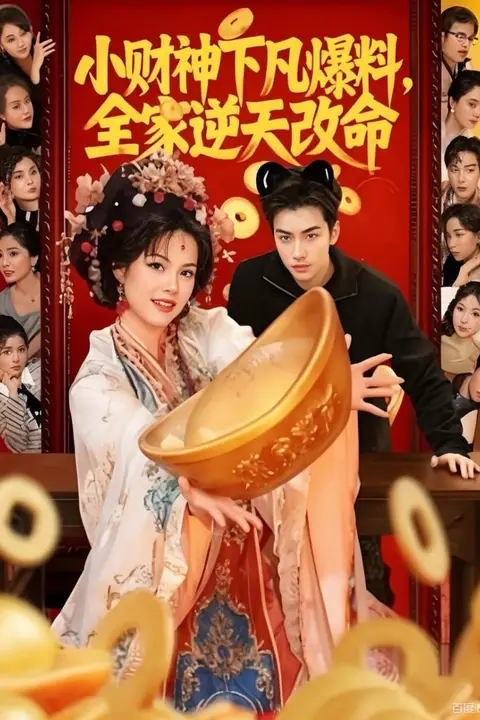 《小财神下凡爆料，全家逆天改命》封面