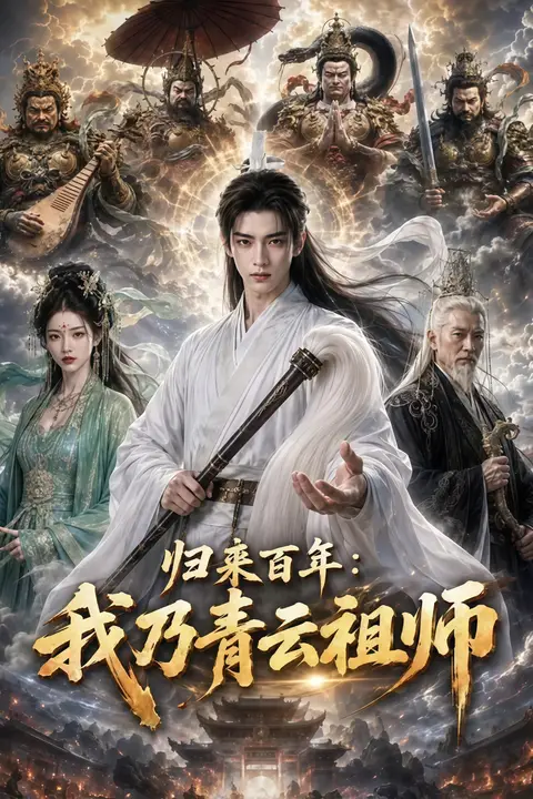 《归来百年:我乃青云祖师》封面