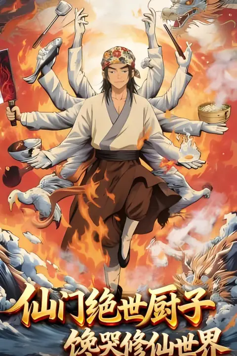 《仙门绝世厨子,馋哭修仙世界》封面