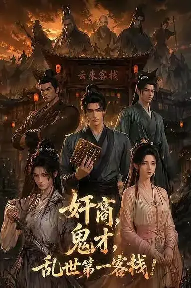 《奸商鬼才,乱世第一客栈!》封面