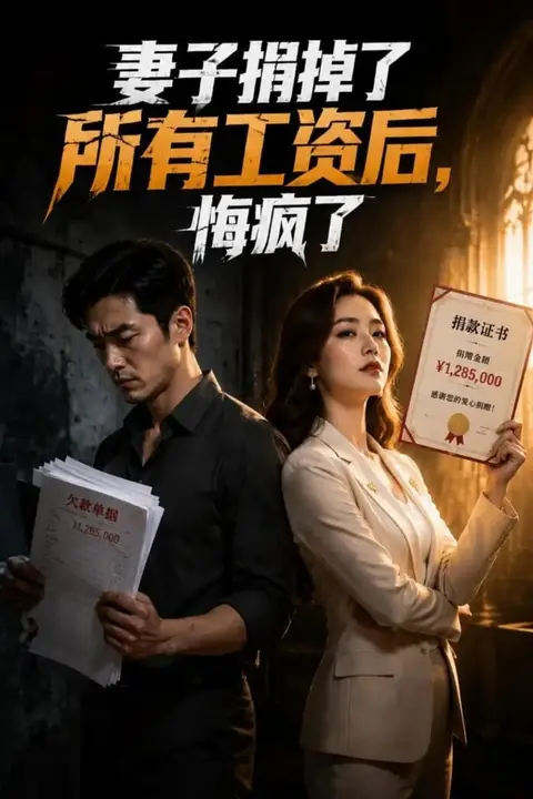 《妻子捐掉了所有工资后,悔疯了》封面