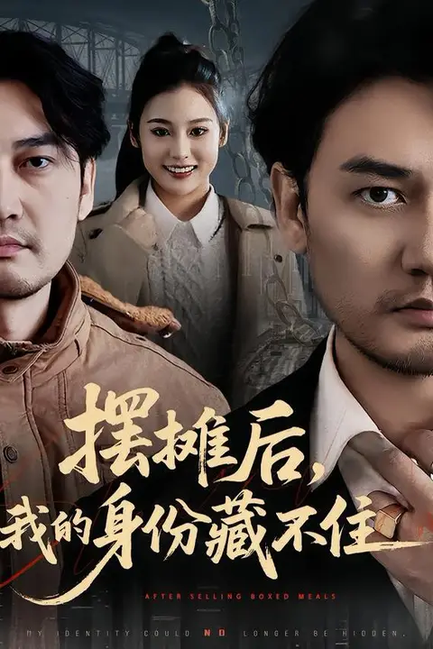 《摆摊后，我的身份藏不住》封面