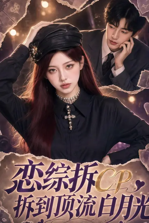 《恋综拆 CP，拆到顶流白月光》封面