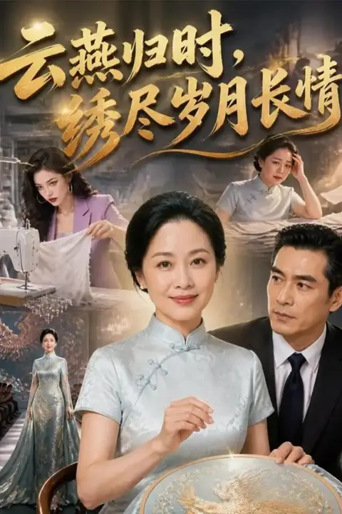 《云燕归时,绣尽岁月长情》封面