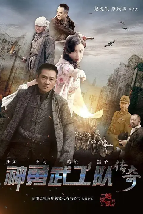 《神勇武功队传奇》封面
