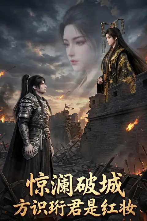 《惊澜破城,方识珩君是红妆》封面