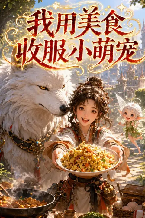 《我用美食收服小萌宠》封面