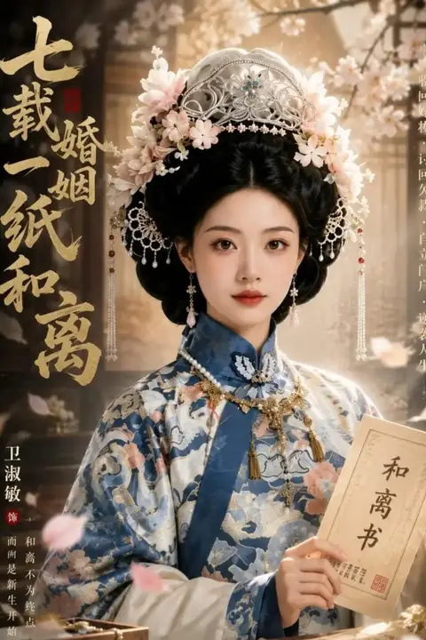 《七载婚姻一纸和》封面