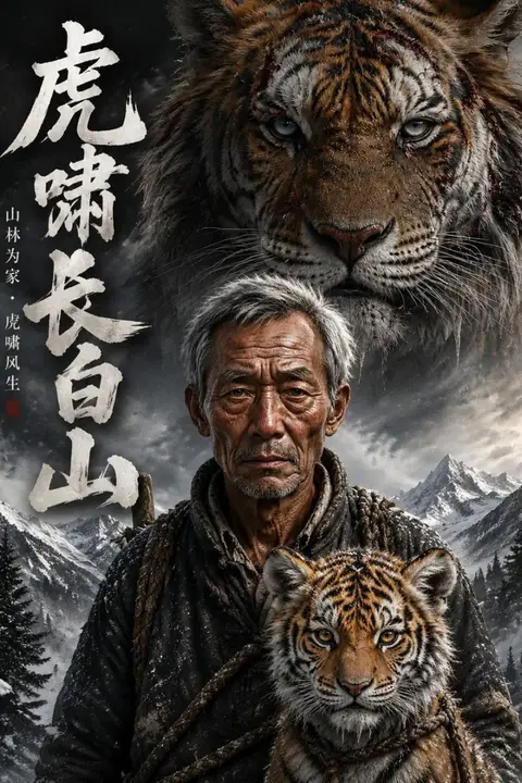 《虎啸长白山》封面