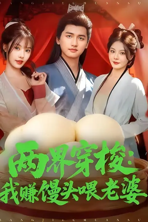 《两界穿梭:我赚馒头喂老婆》封面