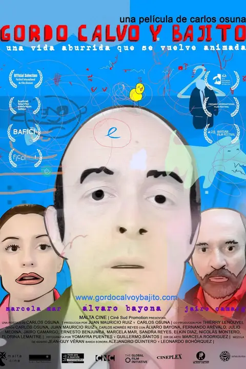 《矮胖的光头男人》封面