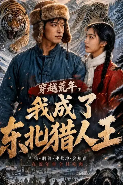 《穿越荒年,我成了东北猎人王》封面