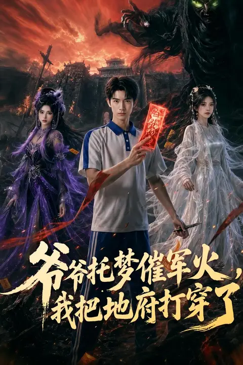 《爷爷托梦催军火,我把地府打穿了》封面