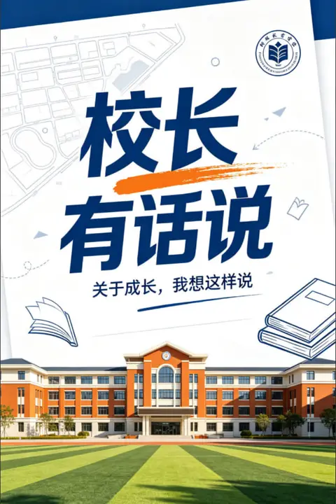 《校长有话说》封面