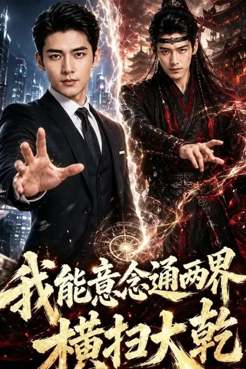 《我能意念通两界，横扫大乾》封面