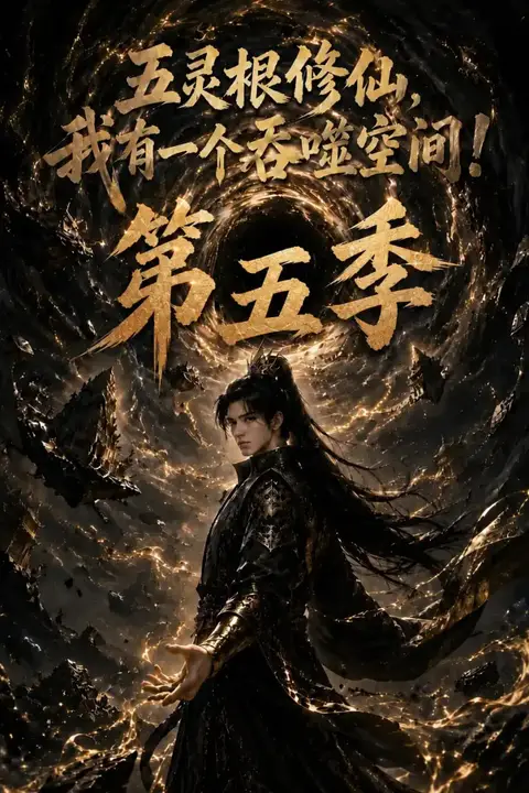 《五灵根修仙:我有一个吞噬空间!第五季》封面