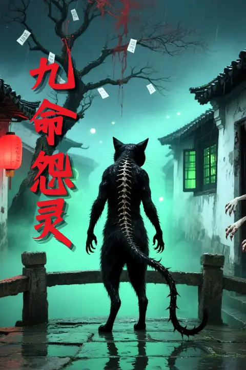 《九命怨灵》封面