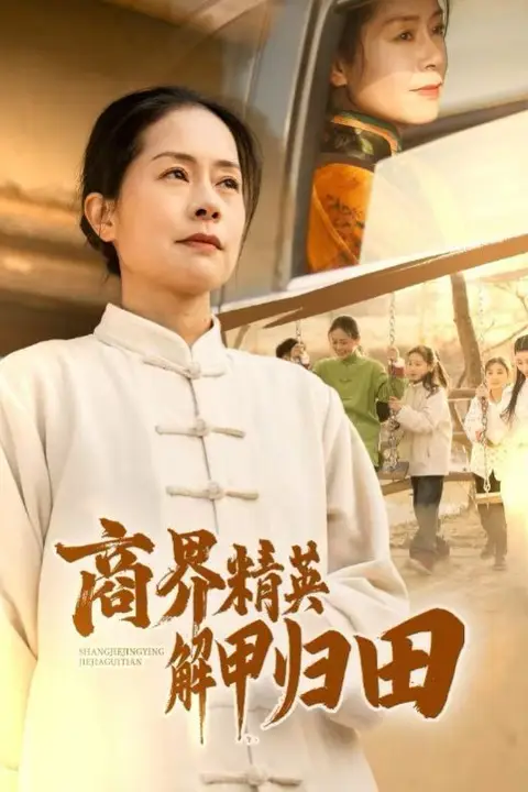 《商界精英解甲归田》封面