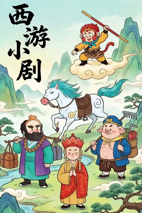《西游小剧》封面