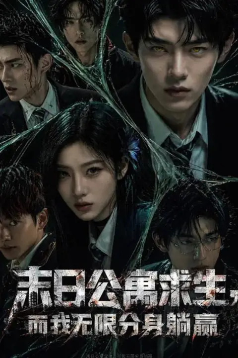 《末日公寓求生，而我无限分身躺赢》封面
