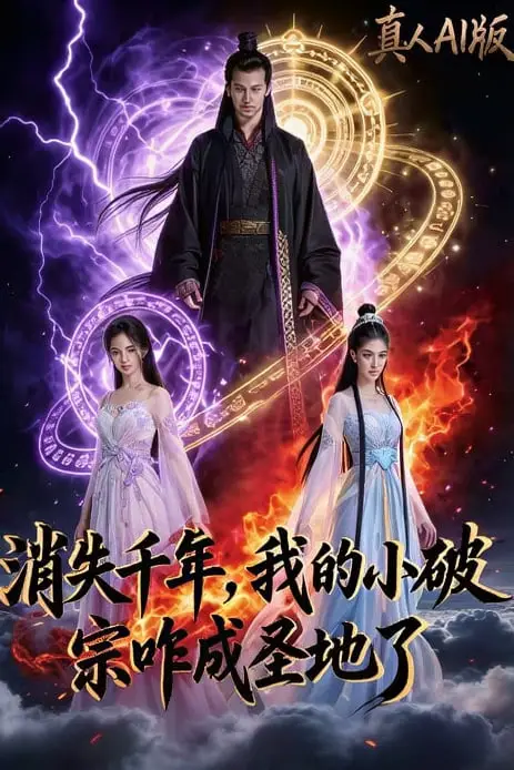 《消失千年,我的小破宗咋成圣地了真人AI版》封面