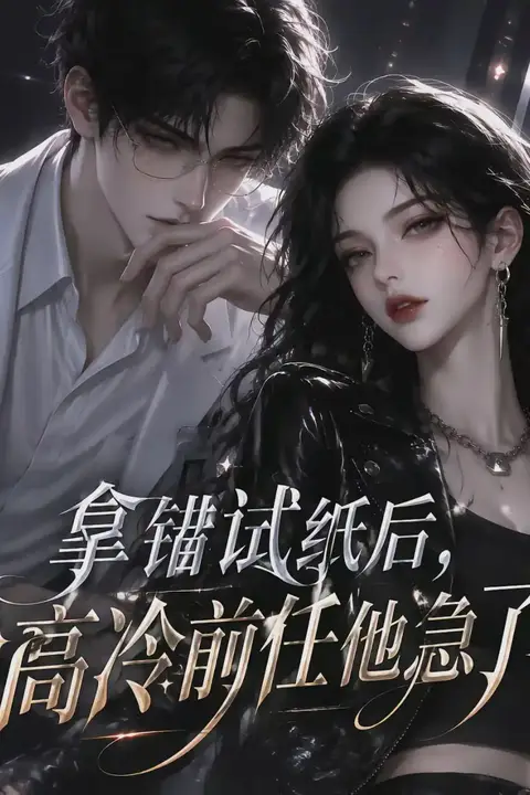 《拿错试纸后，高冷前任他急了》封面