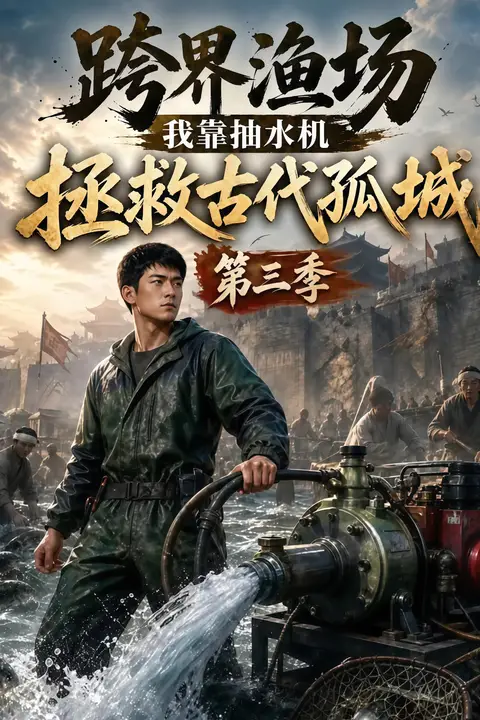 《跨界渔场我靠抽水机拯救古代孤城第三季》封面