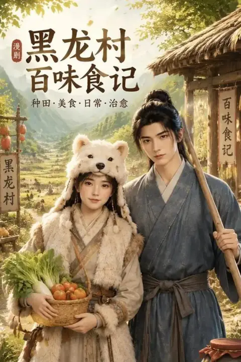 《黑龙村百味食记》封面