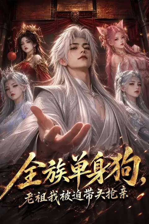 《全族单身狗,老祖我被迫带头抢亲》封面
