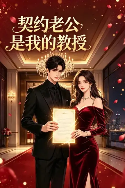 《契约老公是我的教授》封面