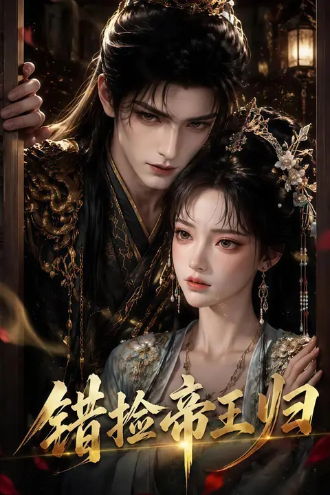《错捡帝王归》封面