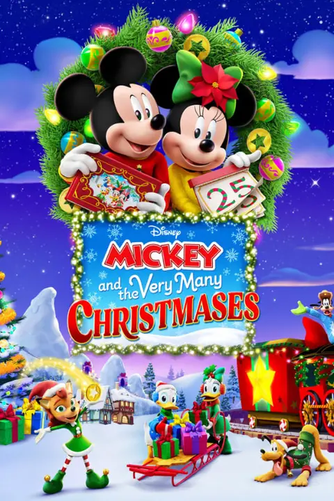 《Mickey And The Very Many Christmases》封面
