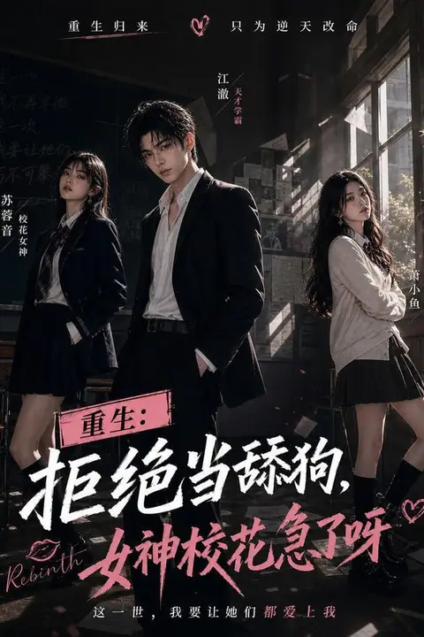 《重生：拒绝当舔狗，女神校花急了呀》封面