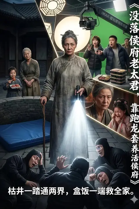 《没落侯府老太君,靠跑龙套养活侯府》封面