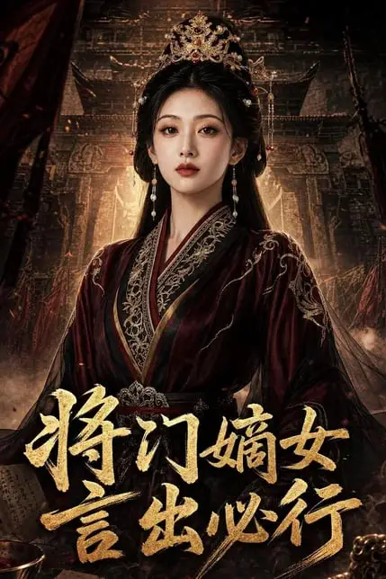 《将门嫡女:言出必行》封面