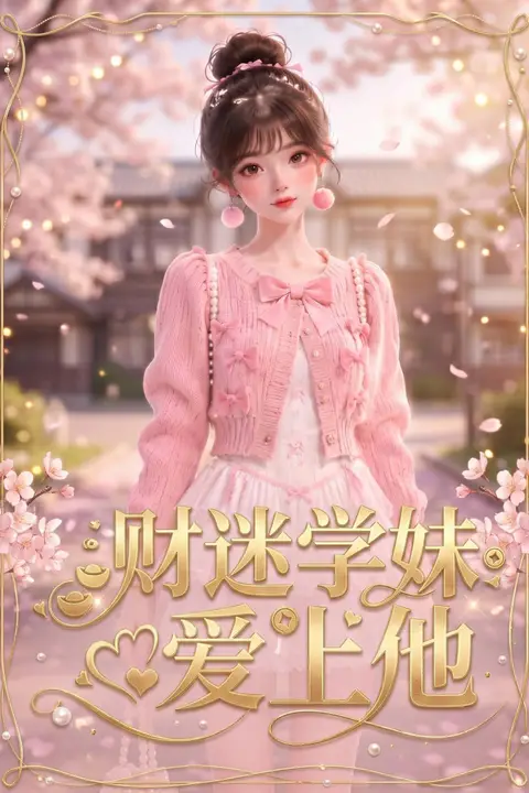《财迷学妹爱上他》封面