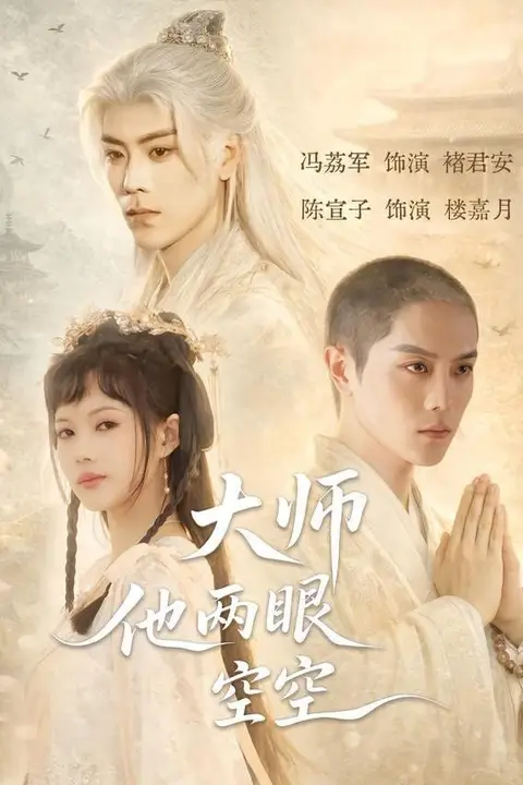 《大师他两眼空空》封面