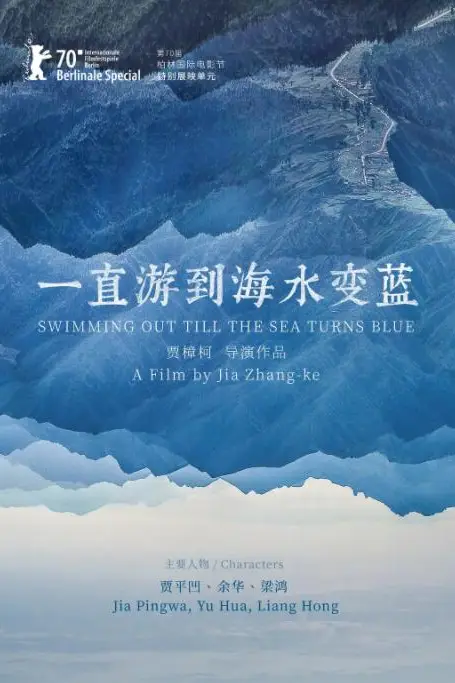 《一直游到海水变蓝》封面
